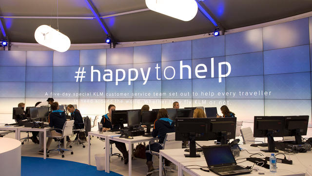 KLM Happy to help