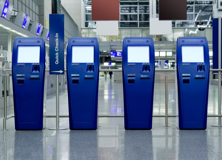 airport kiosks