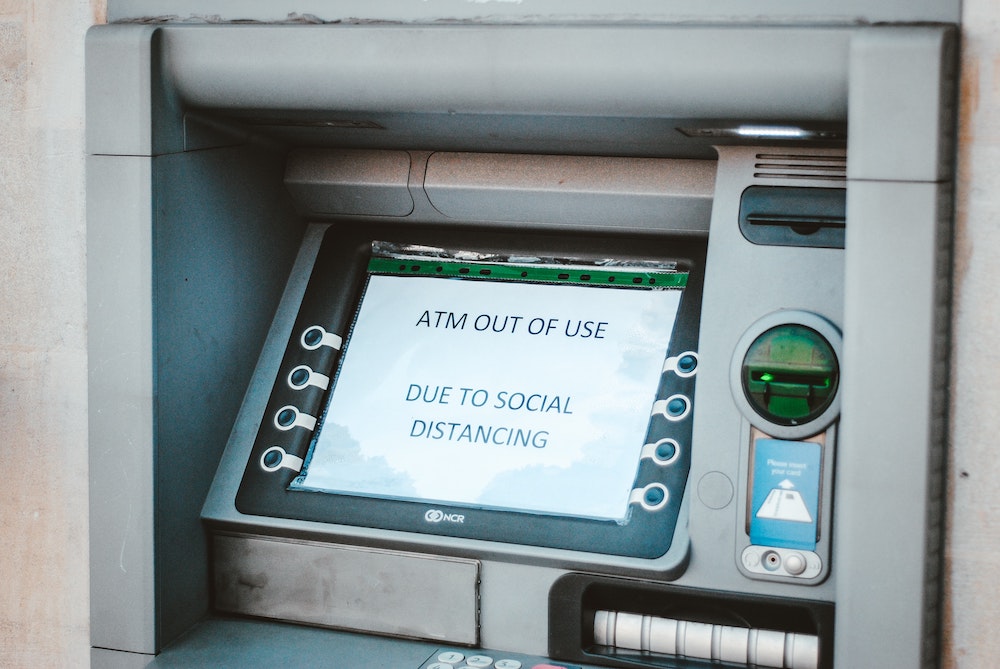 cashless systems mean no ATMs