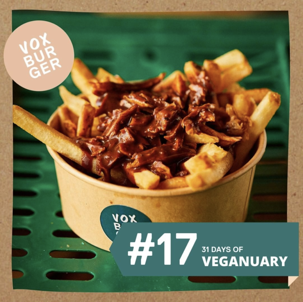 Veganuary dirty fries