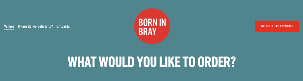 Born in bray